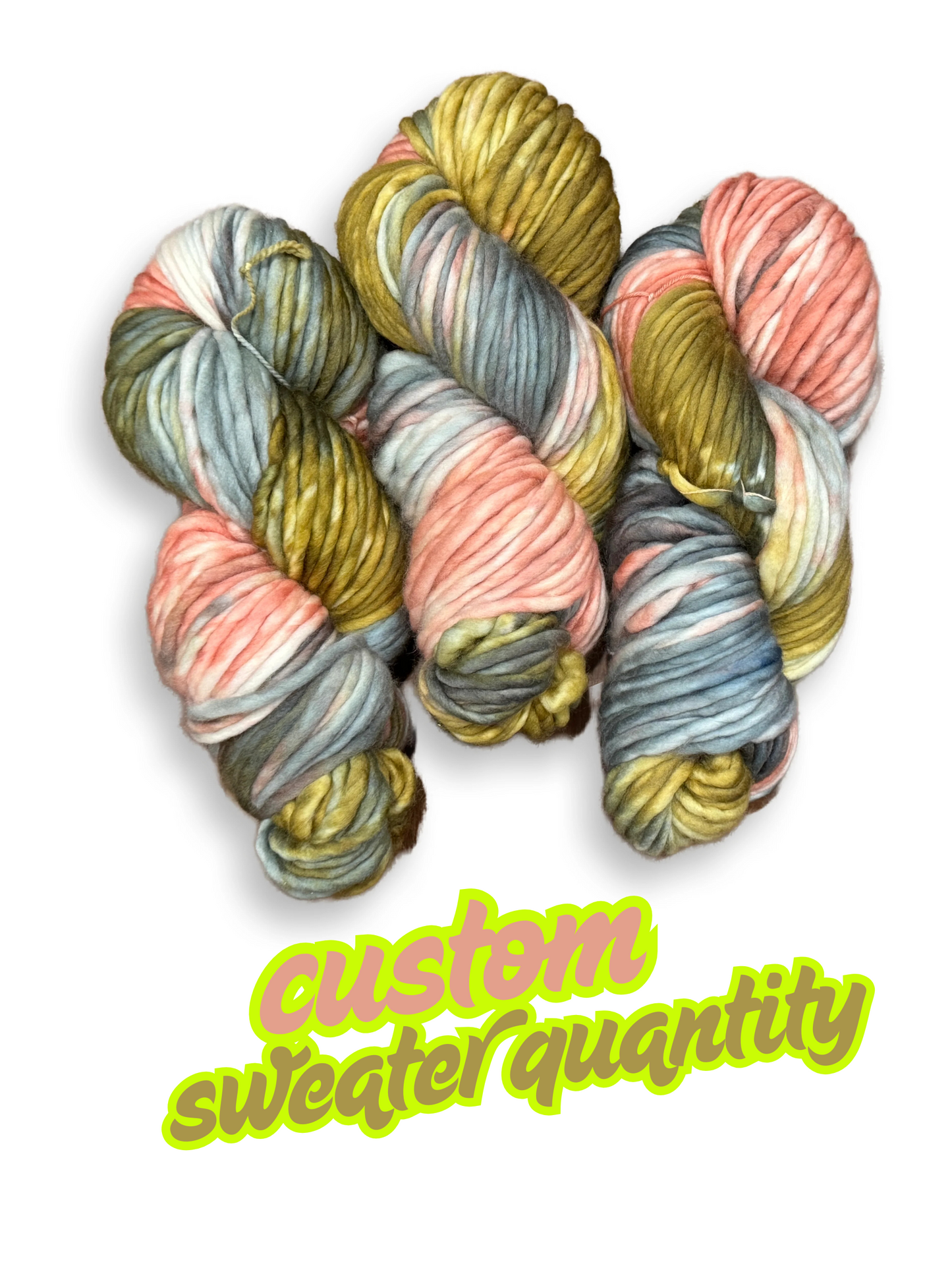 Custom Sweater Quantity