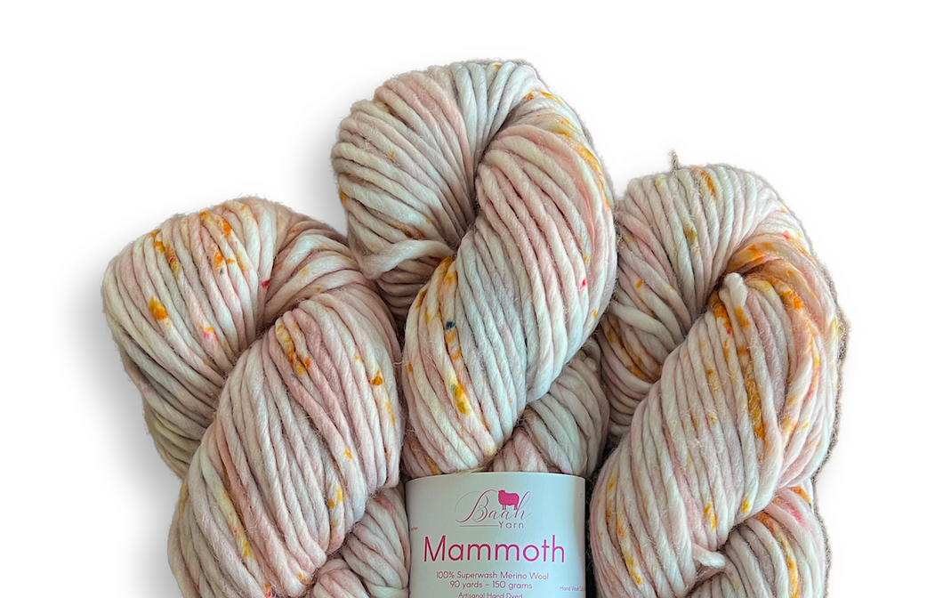 *PRE-ORDER* Baah Yarn Mammoth - Puns 'n Roses