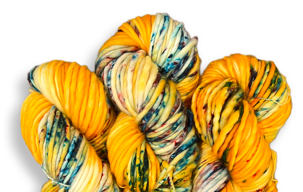 Dyed to Order Super Bulky - Blue Eyed Daisy