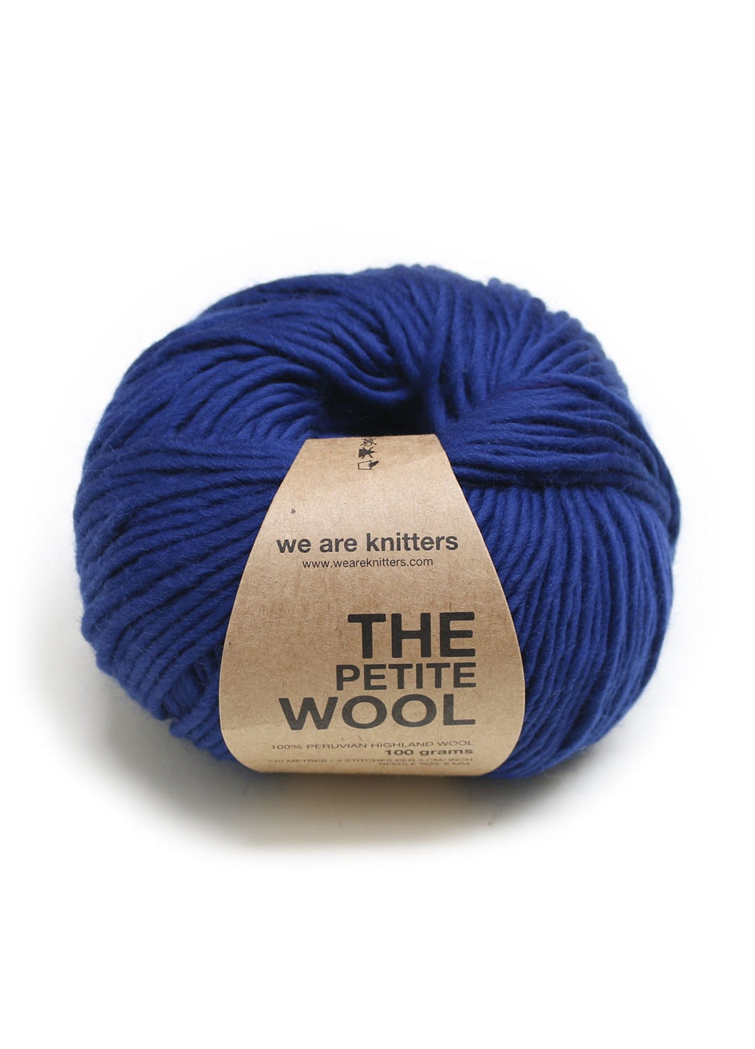 We Are Knitters The Petite Wool - Navy Blue