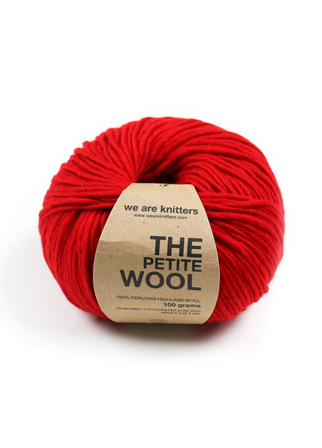 We Are Knitters The Petite Wool - Red