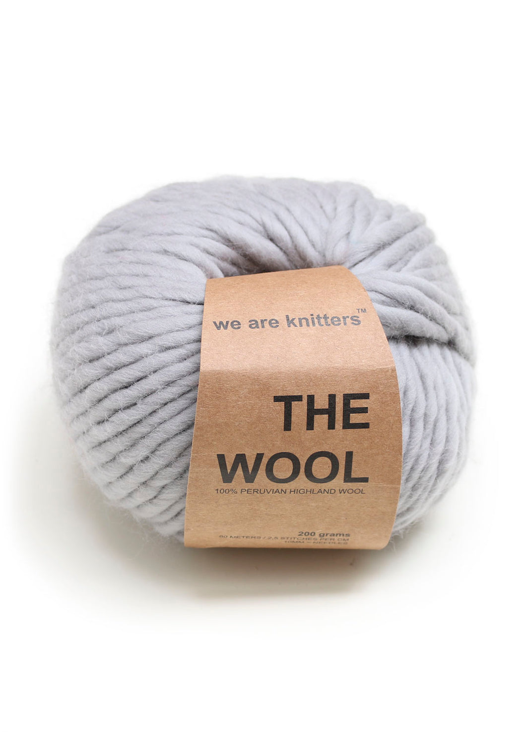 We Are Knitters The Wool - Grey